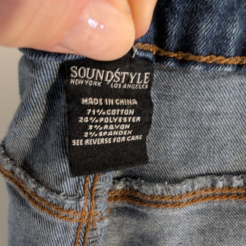 SoundStyle Stretch Skinny Jeans - Picture 3 of 4